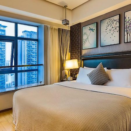 Chengdu Cloud Service Apartment Chunxi Taikoo Branch Buitenkant foto