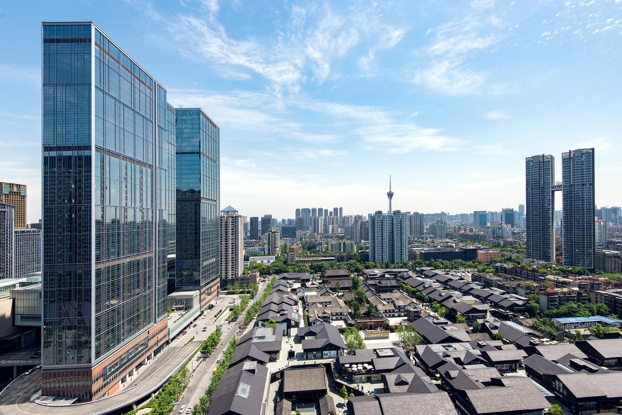 Chengdu Cloud Service Apartment Chunxi Taikoo Branch Buitenkant foto