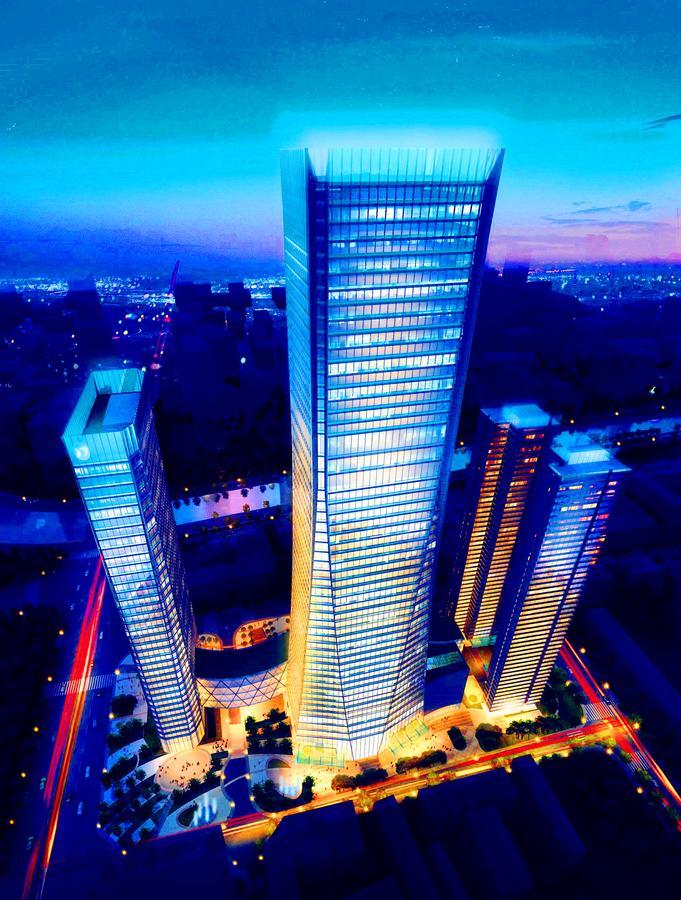 Chengdu Cloud Service Apartment Chunxi Taikoo Branch Buitenkant foto