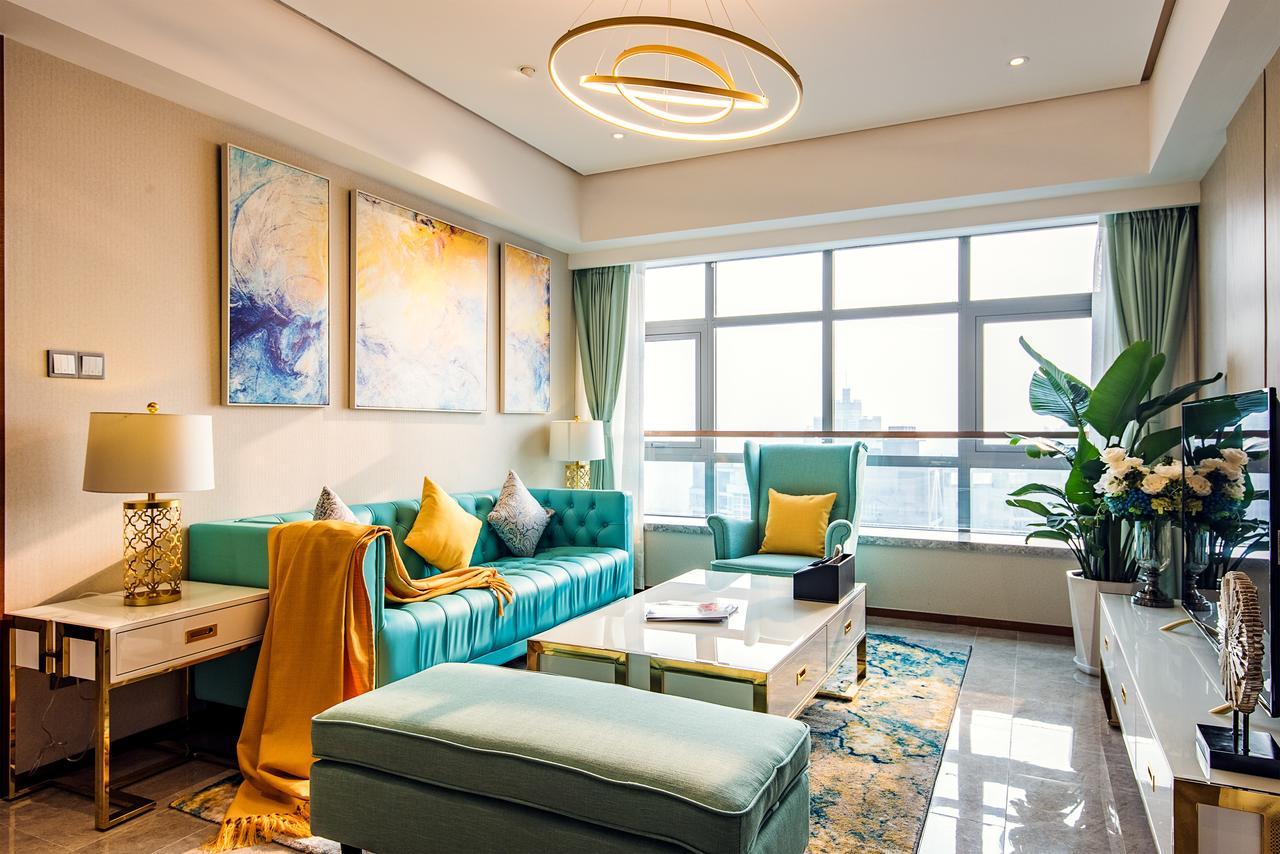 Chengdu Cloud Service Apartment Chunxi Taikoo Branch Buitenkant foto