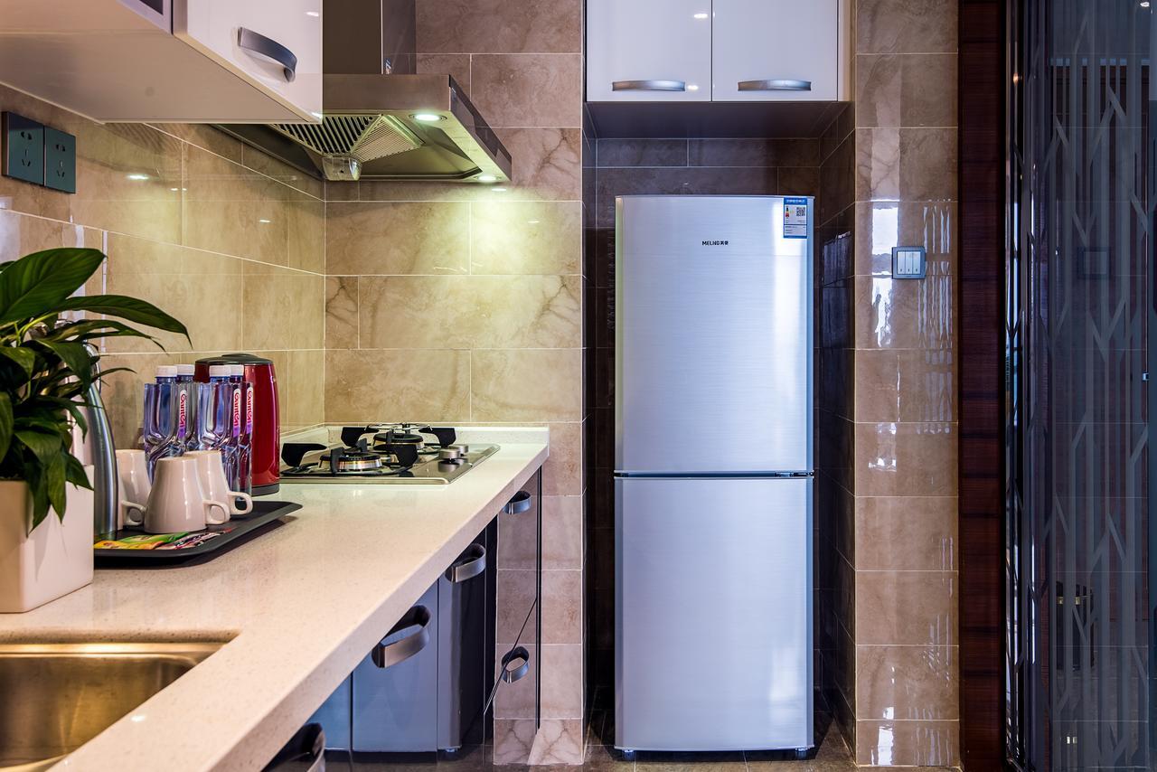 Chengdu Cloud Service Apartment Chunxi Taikoo Branch Buitenkant foto