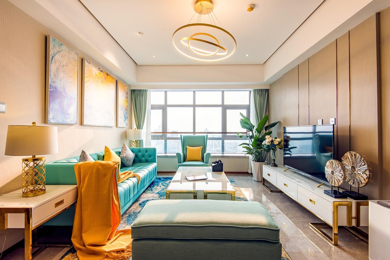 Chengdu Cloud Service Apartment Chunxi Taikoo Branch Buitenkant foto
