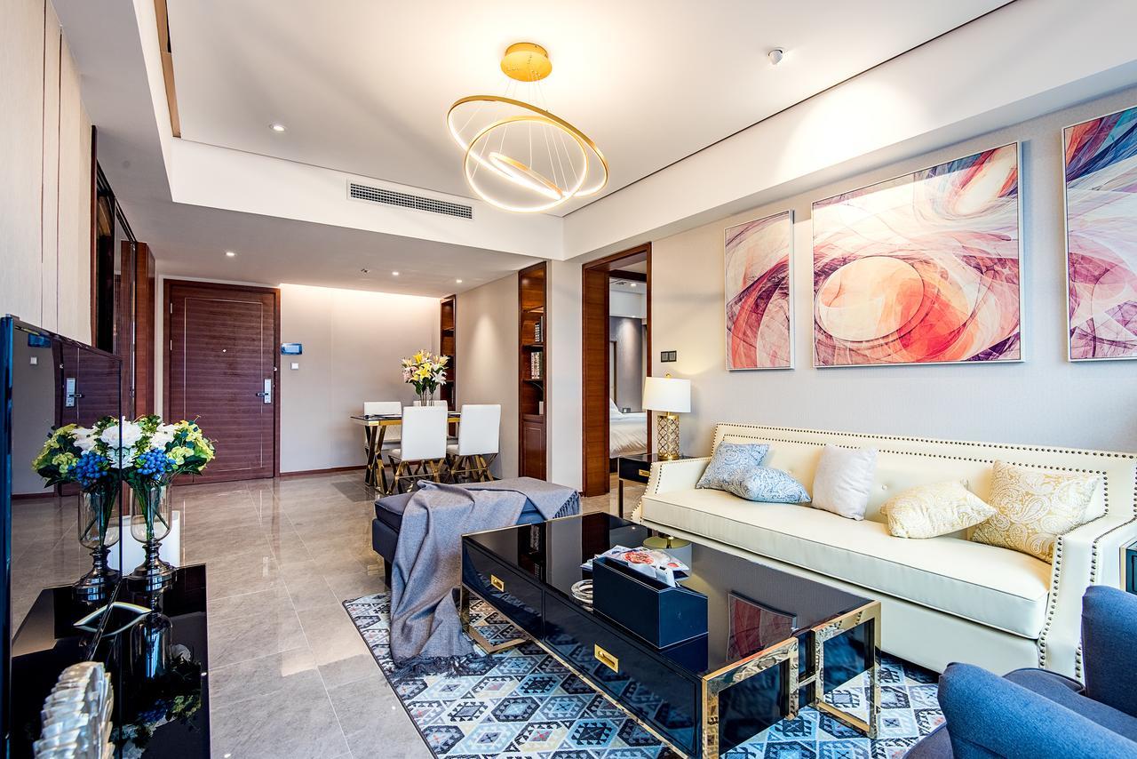 Chengdu Cloud Service Apartment Chunxi Taikoo Branch Buitenkant foto
