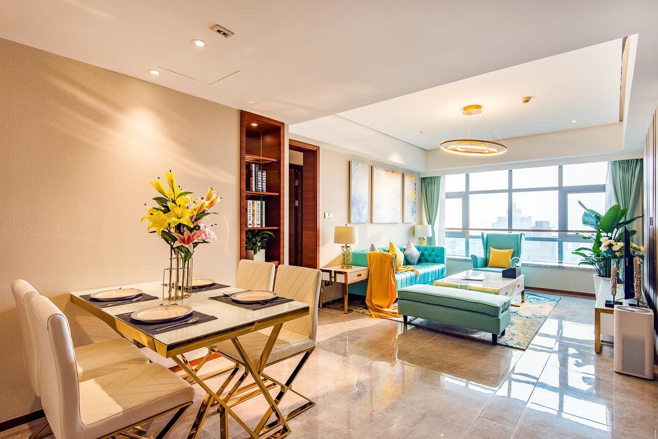 Chengdu Cloud Service Apartment Chunxi Taikoo Branch Buitenkant foto
