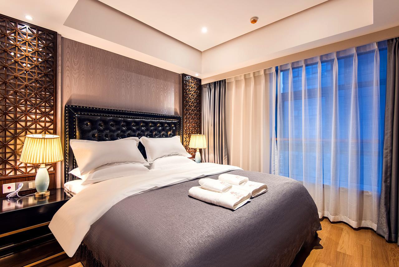 Chengdu Cloud Service Apartment Chunxi Taikoo Branch Buitenkant foto