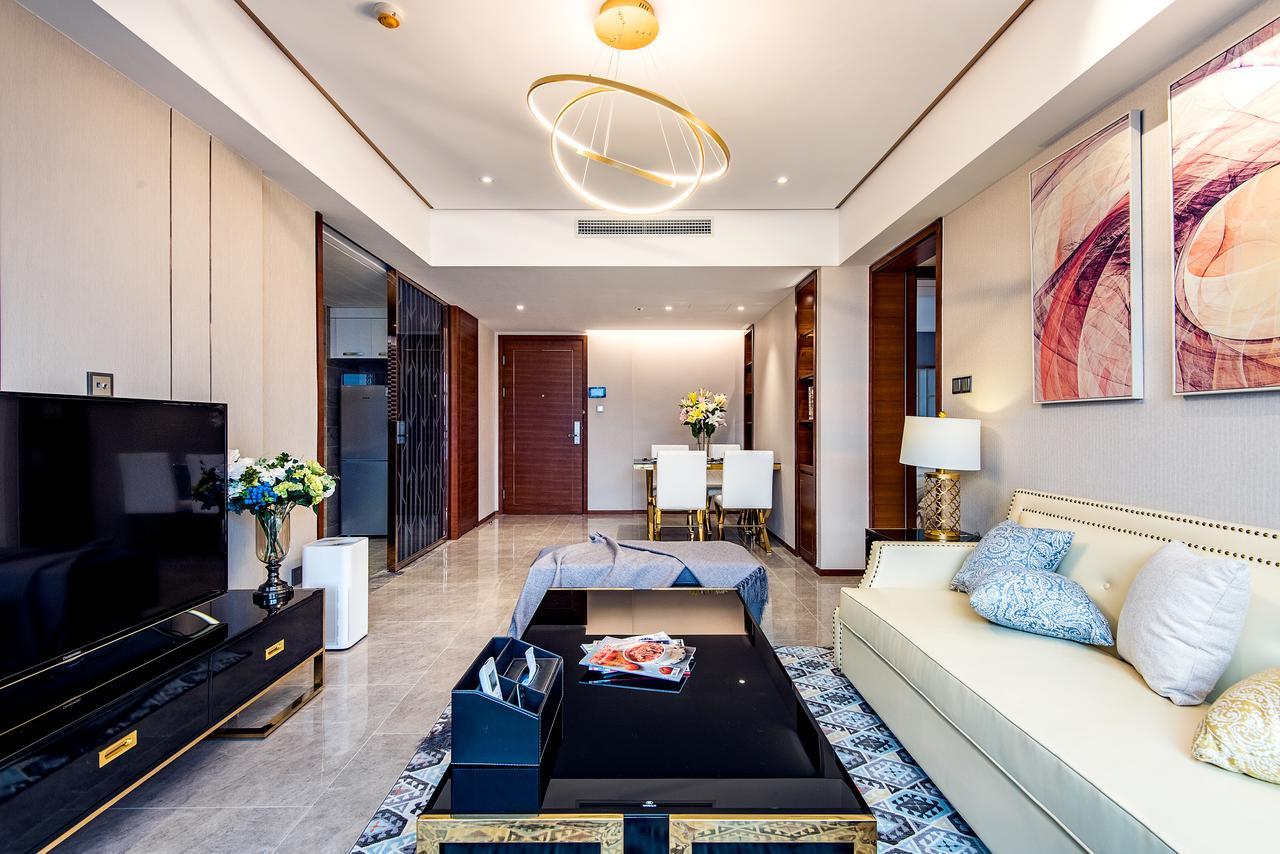 Chengdu Cloud Service Apartment Chunxi Taikoo Branch Buitenkant foto