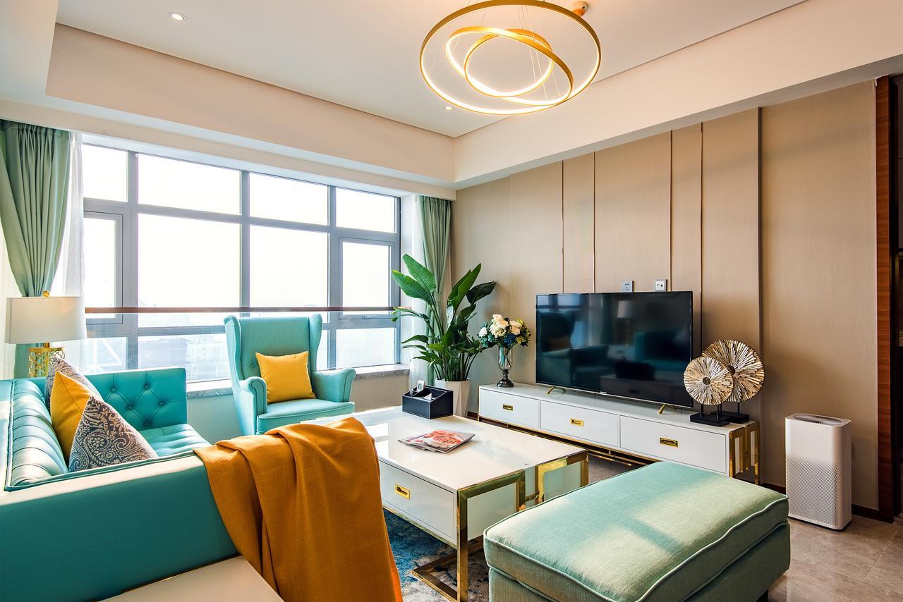 Chengdu Cloud Service Apartment Chunxi Taikoo Branch Buitenkant foto