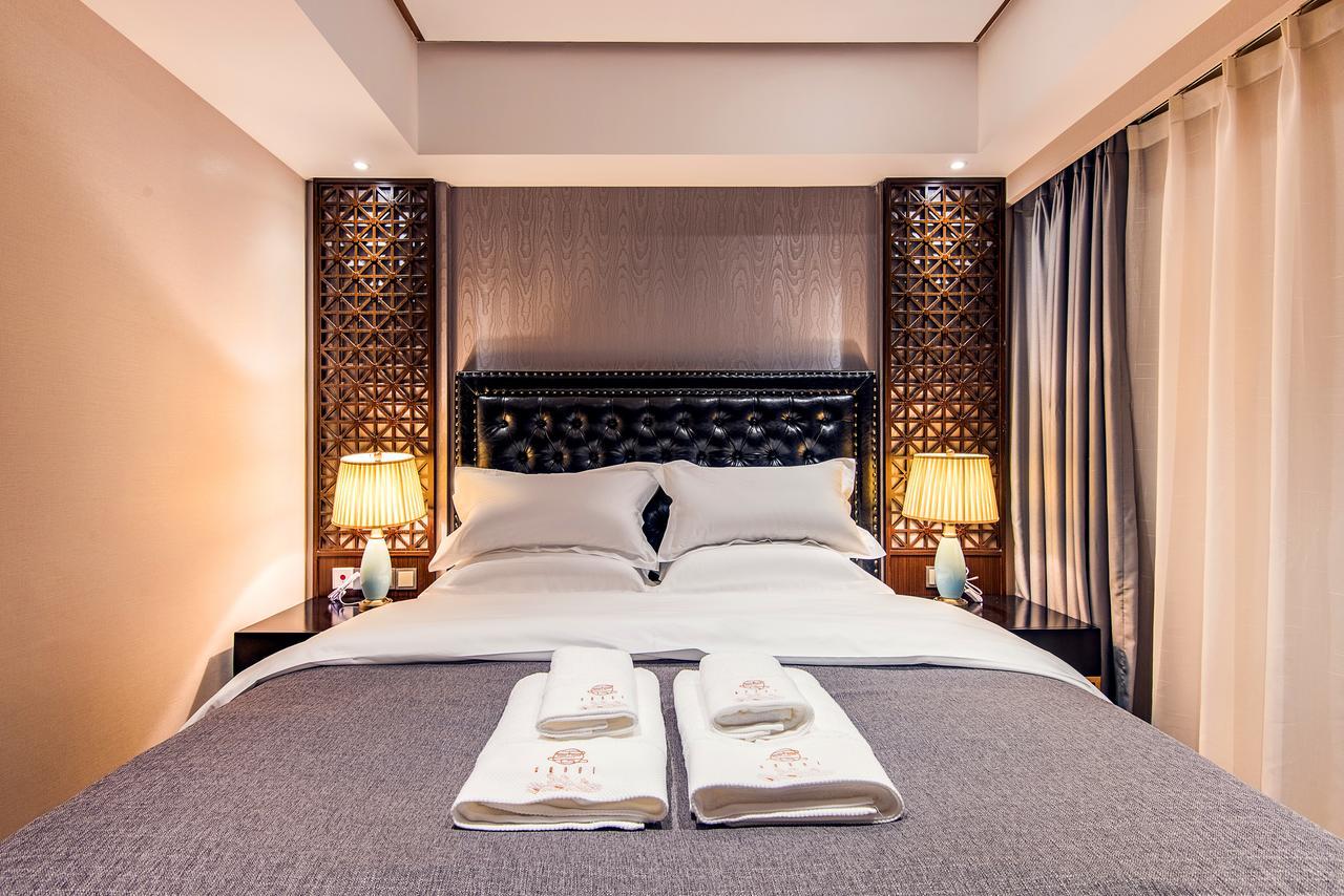 Chengdu Cloud Service Apartment Chunxi Taikoo Branch Buitenkant foto