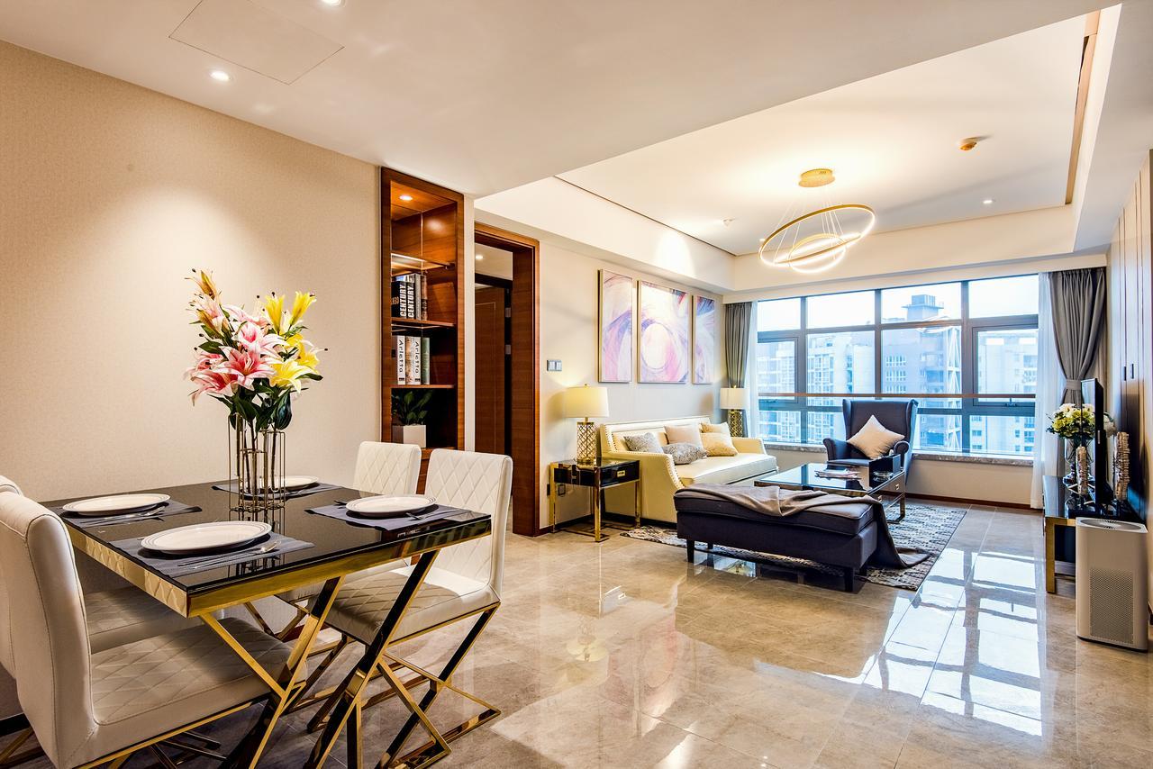 Chengdu Cloud Service Apartment Chunxi Taikoo Branch Buitenkant foto
