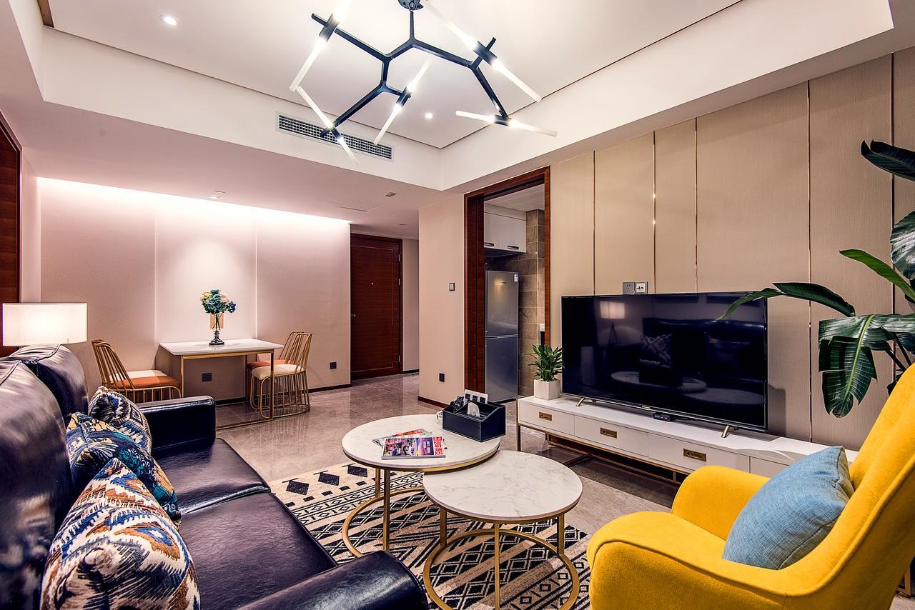 Chengdu Cloud Service Apartment Chunxi Taikoo Branch Buitenkant foto